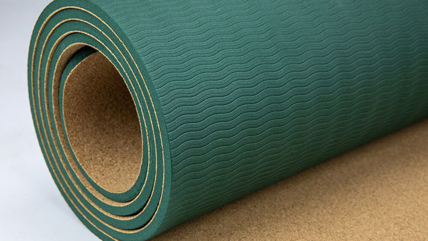 Eco-Conscious Yoga Mats made with HEXPOL TPE's Biobased Material